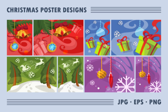 Download Collection of Christmas Poster Designs. - Collection Collection