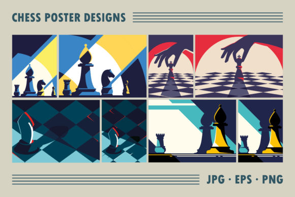 Download Collection of Chess Poster Designs. - Collection Collection