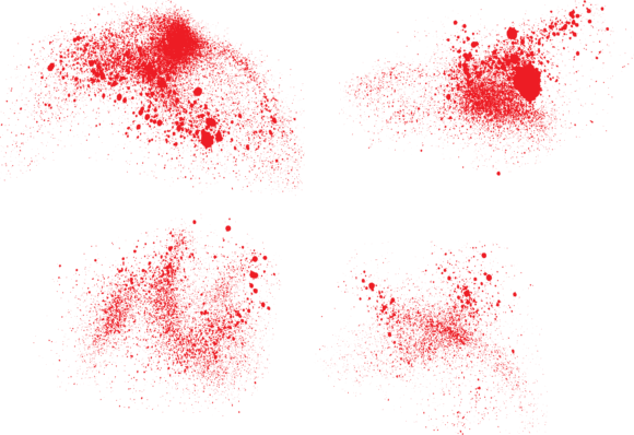 Download Ink Smear Red Blood Brush Stroke Vector - Premium Bundle