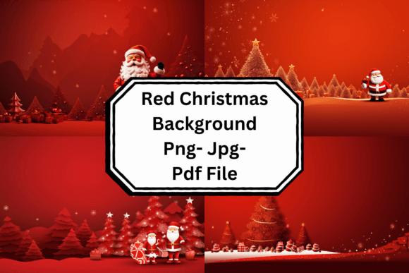 Download Red Christmas Background - Background Collection