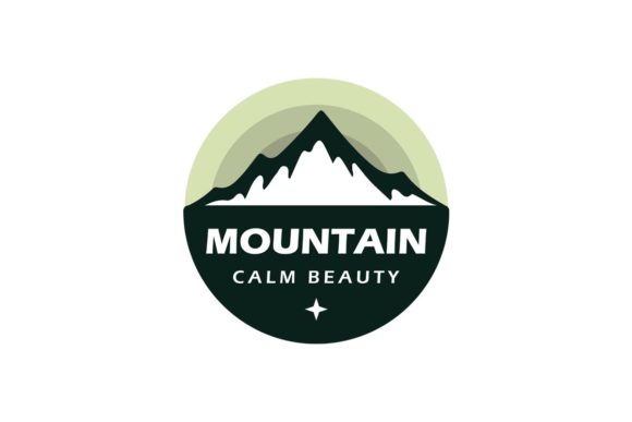 Download Mountain Calm Beauty Logo Badge - Beauty logo Collection
